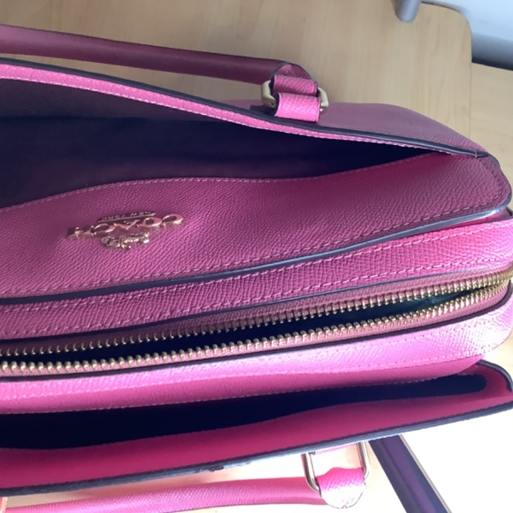 USED REAL MICHAEL KORS SATCHEL BAG - Picture 3 of 6